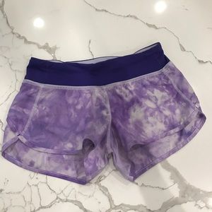 Lululemon speed shorts, size 2